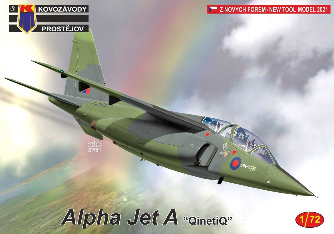 Kovozavody Prostejov KPM0267 Alpha Jet A “QinetiQ” 1/72