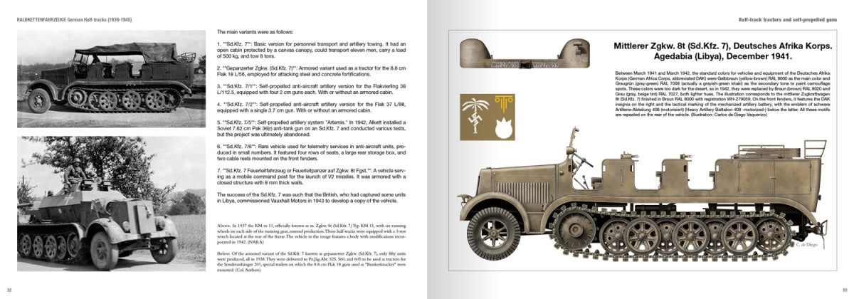 Abteilung 502 ABT758 HALBKETTENFAHRZEUGE – GERMAN HALF-TRACKS (1939-1945) – ENGLISH – Bild 2