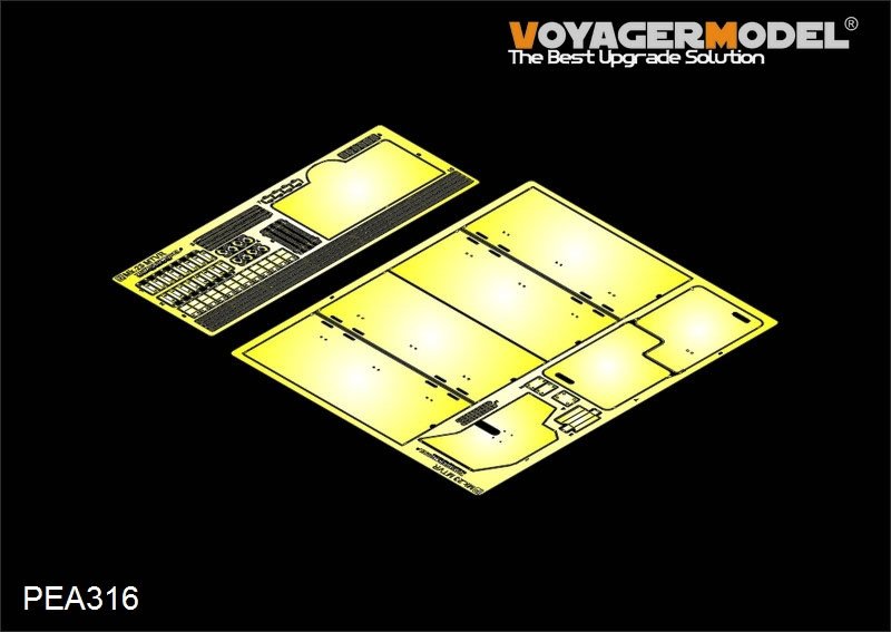 Maquette Voyager PEA316 MK.23 MTVR moderne américaine - Pièces supplémentaires (pour TRUMPETER 01011) 1/35