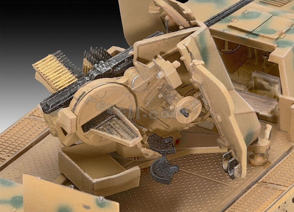 Maquette Revell 63293 sWS avec Flak 43 et remorque à munitions Sd.Ah. 58, échelle 1/72 – image 4