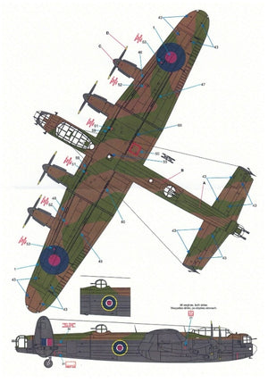 Techmod 72166 Avro Lancaster B Mk. I 1/72 – immagine 4