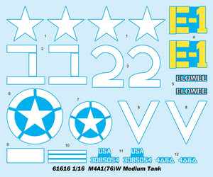 J&amp;#39;adore le kit 61616 M4A1(76)W Char moyen 1/16 – image 5