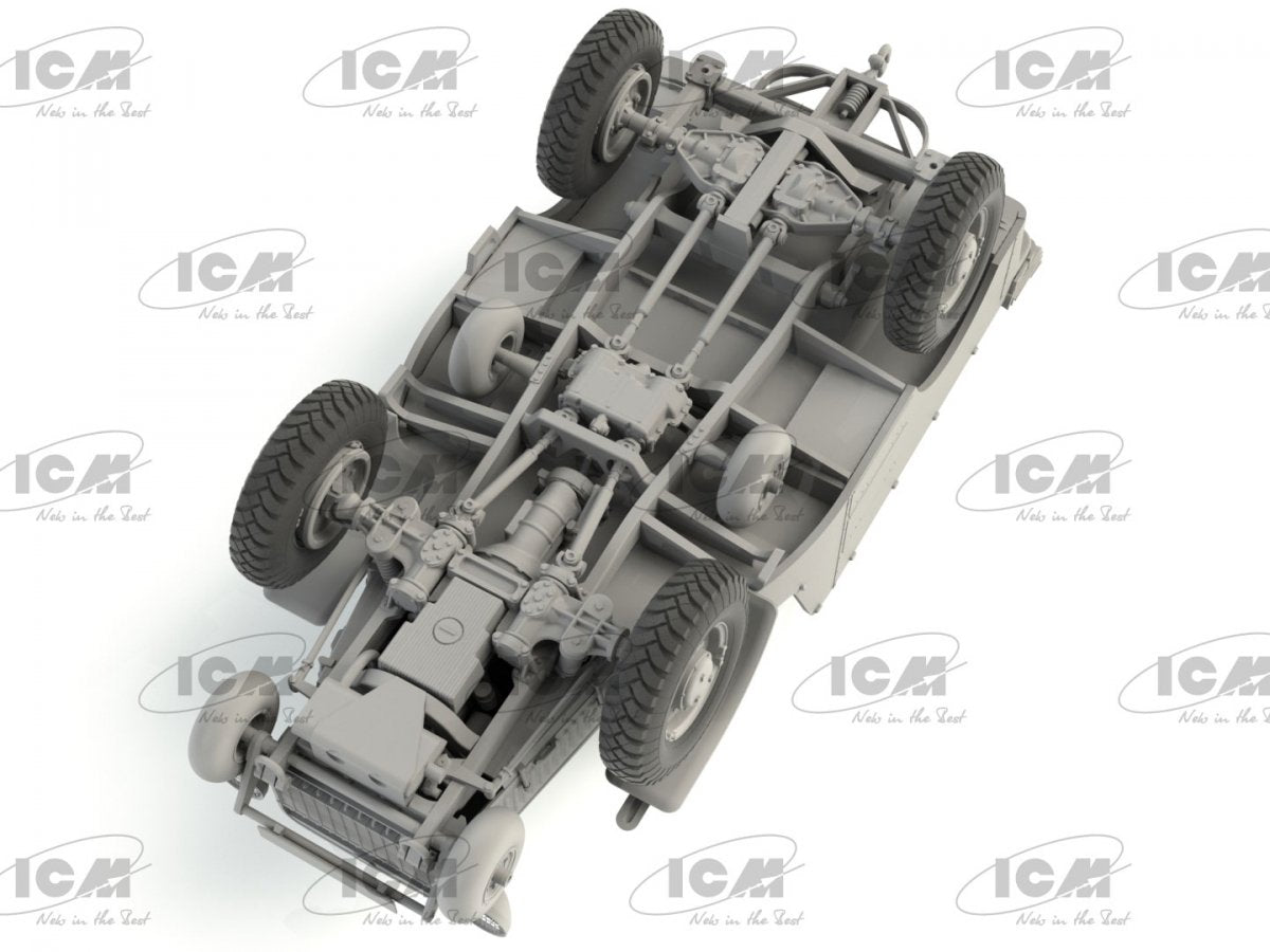 ICM 35573 Laffly (f) Typ V15T WWII German military vehicle 1/35 – Bild 8