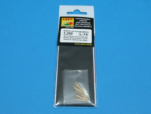Aber 350L-14 Set of 16 pcs 105 mm SFLAK barrels SKC/33nt used in C/37 mount for German war ships 1/350 – zdjęcie 4