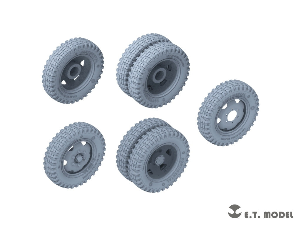 E.T. Model P35-169 WWII German 3t 4x2 Cargo Truck Sagged Wheels 1/35 – imagen 2