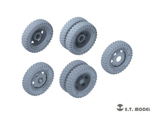 E.T. Model P35-169 WWII German 3t 4x2 Cargo Truck Sagged Wheels 1/35 – imagen 2
