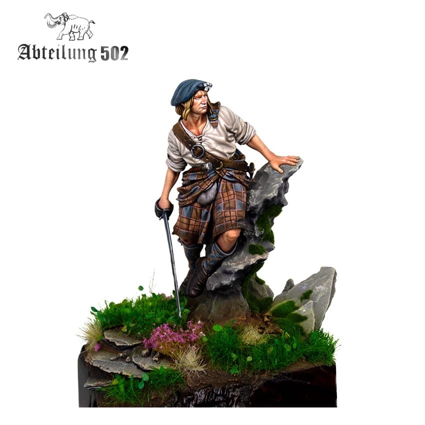 502 Abteilung ABT1022 HIGHLANDER BATTLE OF CULLODEN 54MM RESIN. – zdjęcie 3