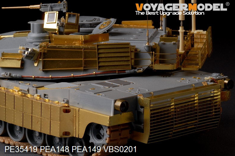Voyager Model PEA149 Modern US Army M1A2 TUSK Slat Armour (For DRAGON 3536) 1/35 – zdjęcie 4