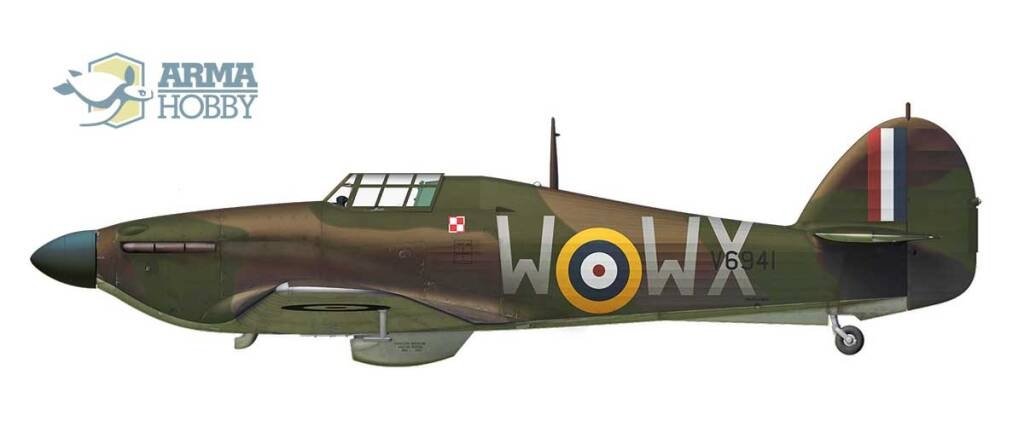 Arma Hobby 70024 Hurricane Mk I Allied Squadrons Limited Edition 1/72 – Bild 4