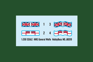 Hobby Boss 86519 HMS General Wolfe 1/350