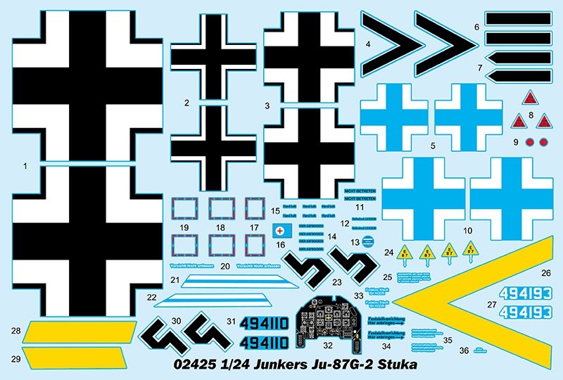 Trumpeter 02425 Junkers Ju-87G-2 Stuka 1/24 – zdjęcie 3
