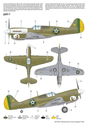 Special Hobby 72380 Kittyhawk Mk. III &amp;quot;P-40 K Long Fuselage&amp;quot; 1/72 – immagine 7