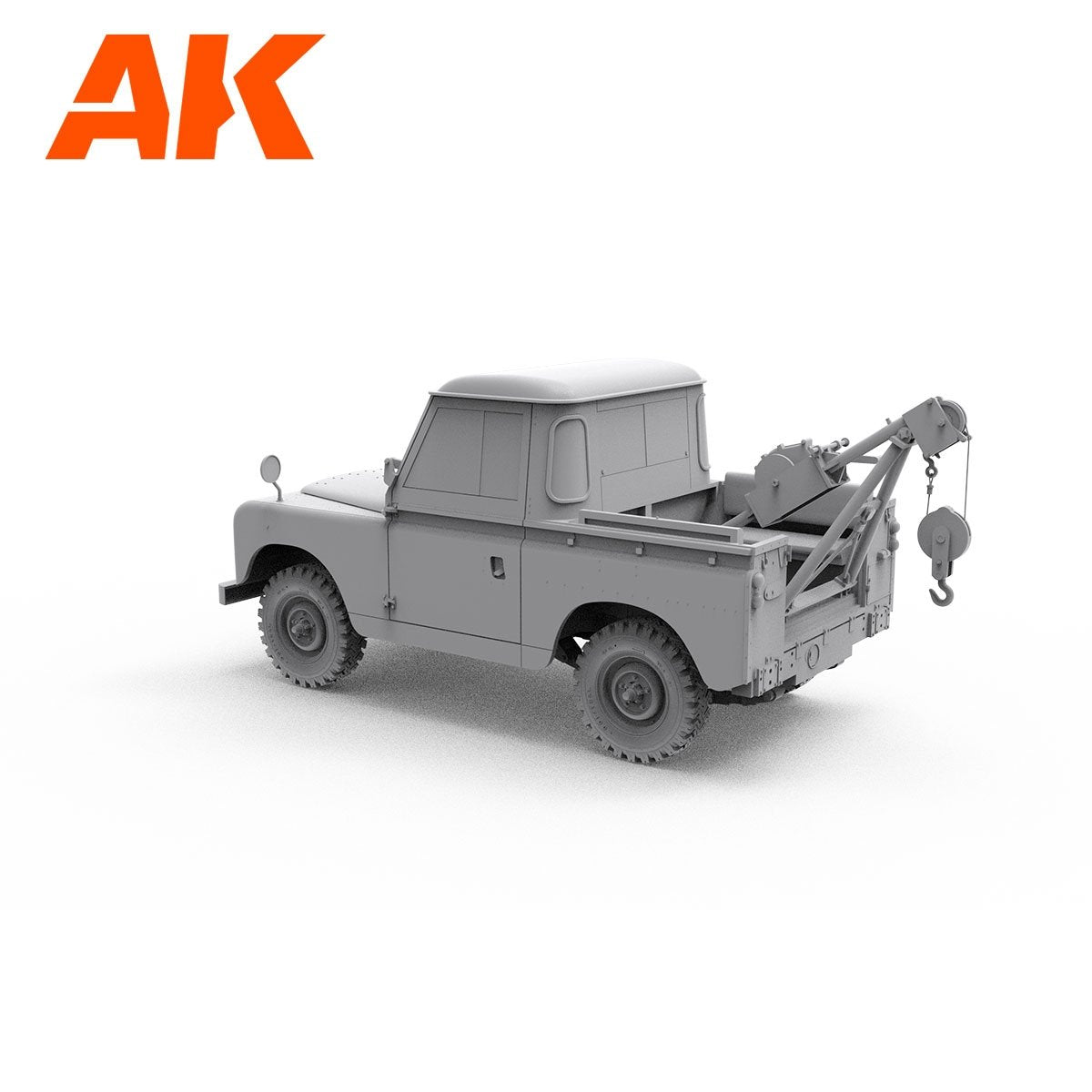 AK Interactive AK35014 LAND ROVER 88 SERIES IIA CRANE-TOW TRUCK 1/35 – Bild 6