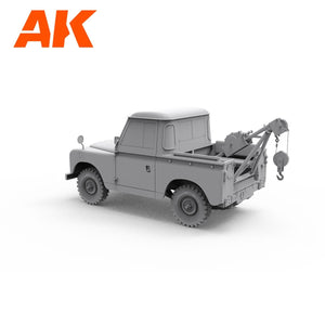 AK Interactive AK35014 LAND ROVER 88 SERIES IIA CRANE-TOW TRUCK 1/35 – Bild 6