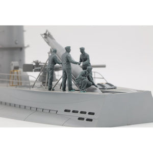 Border Model BR-003 German Submarines &amp;amp; Commanders (Loading) resin figures 5 Pcs. 1/35 – imagen 5