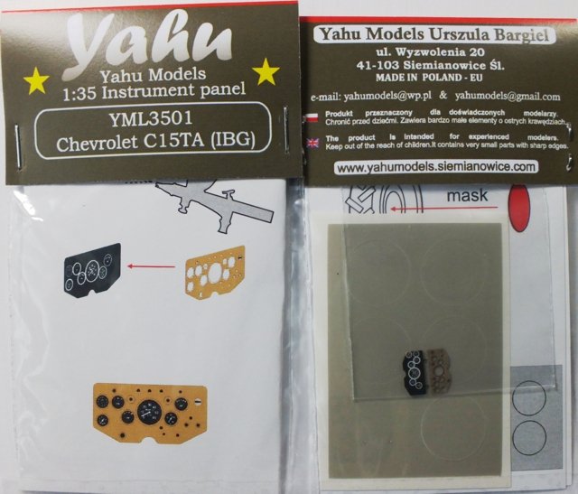 Yahu YML3501 Chevrolet C15TA (IBG) 1/35