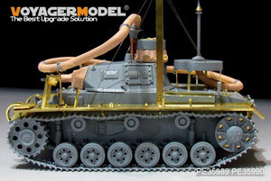 Voyager Model PE35989 WWII German Pz.KPfw.III (T)Ausf.F &amp;quot;Operation Seelowe&amp;quot; Basic For DRAGON 6877/6717 1/35 – zdjęcie 16