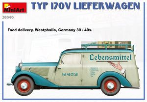 MiniArt 38040 TYP 170V LIEFERWAGEN 1/35 – zdjęcie 6