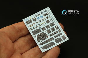 Quinta Studio QD48386 BF 110G 3D-Printed &amp;amp; coloured Interior on decal paper (Eduard) 1/48 – immagine 3