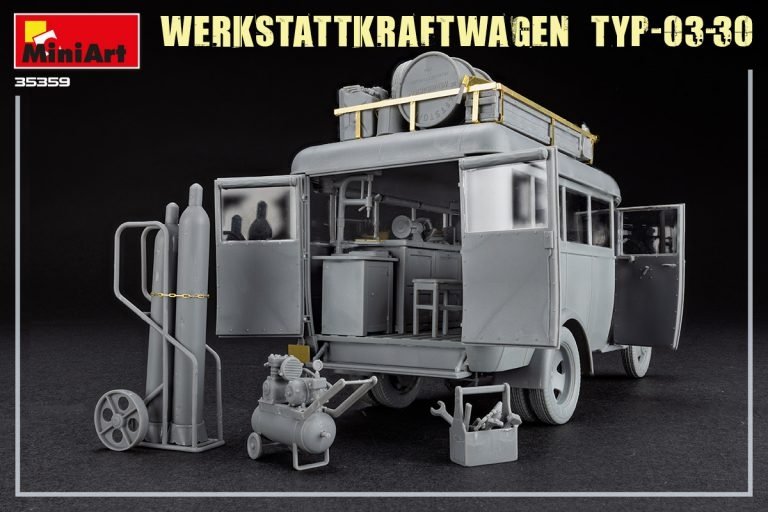 MiniArt 35359 WERKSTATTKRAFTWAGEN TYP-03-30 1/35 – Bild 9