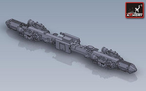 Armory Models ACA7268c OFAB-100-120 100kg high-explosive bombs + MZBD-U4T bomb racks (8 bombs + 2 racks) 1/72 – immagine 6