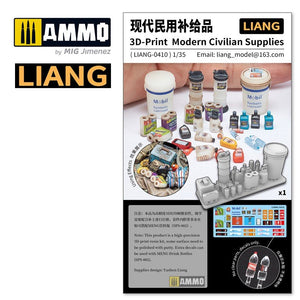 Liang 0410 3D-print Model Civilian Supplies 1/35 – Bild 3