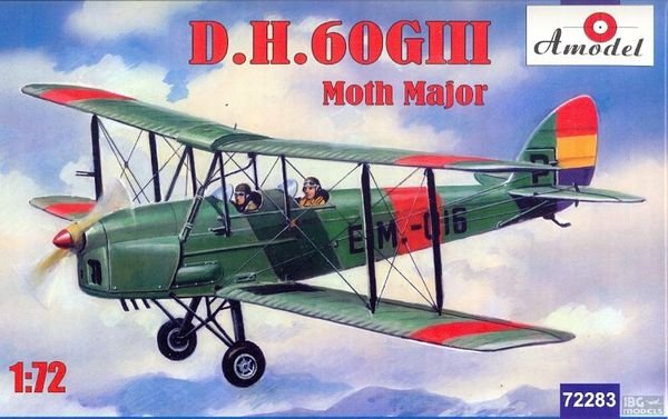 Maquette A-Model 72283 DH60GIII Moth Major 1/72