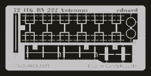 Eduard 72416 Bv 222 antennas 1/72 REVELL