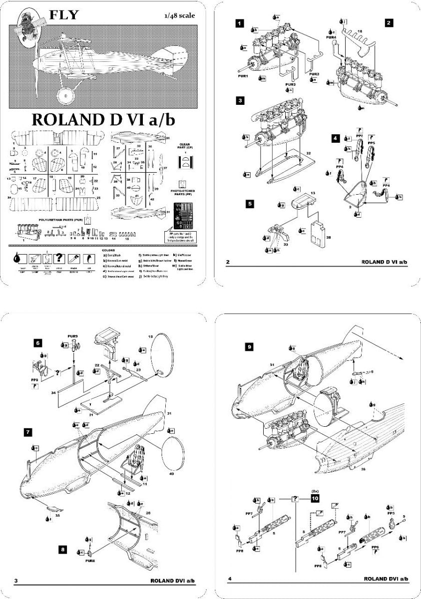 Fly 48005 Roland D VI a/b 1/48 – immagine 6