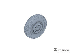 E.T. Model P35-105 WWII German Sd.Kfz.234 Large Diameter Weighted Wheels Type.5 1/35 – immagine 4