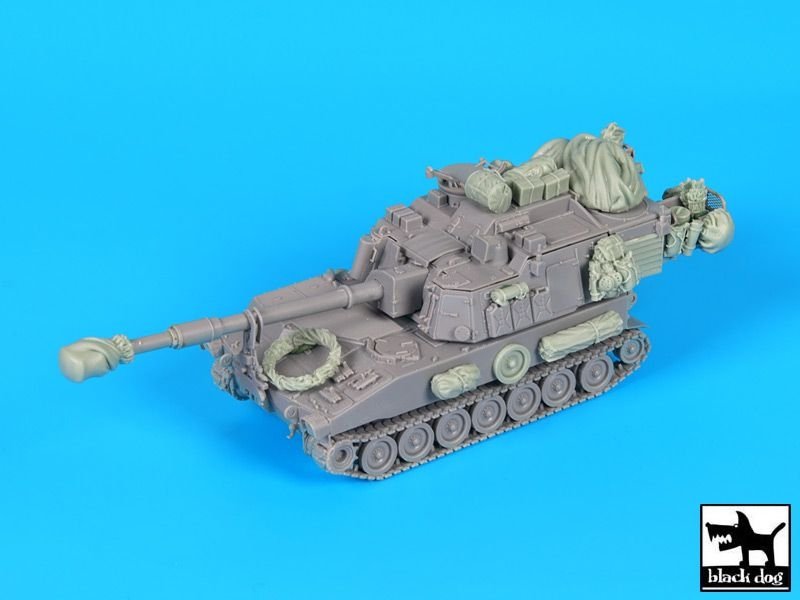 Black Dog T72111 M 109 A6 Paladin accessories set 1/72 – immagine 4
