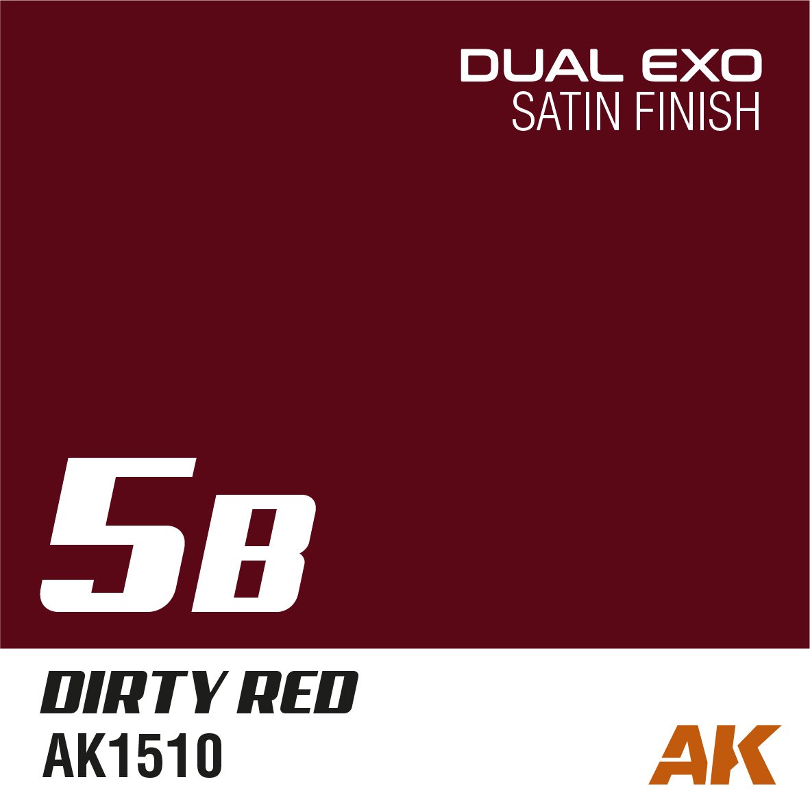 AK Interactive AK1547 DUAL EXO SET 5 – 5A SUPERNOVA RED &amp;amp; 5B DIRTY RED – Bild 4