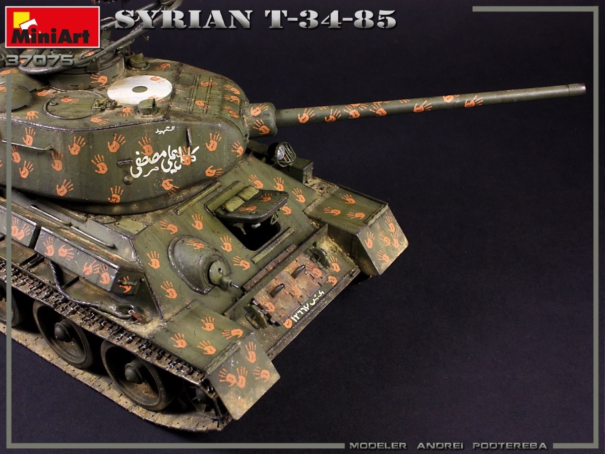 MiniArt 37075 SYRIAN T-34/85 1/35 – zdjęcie 16