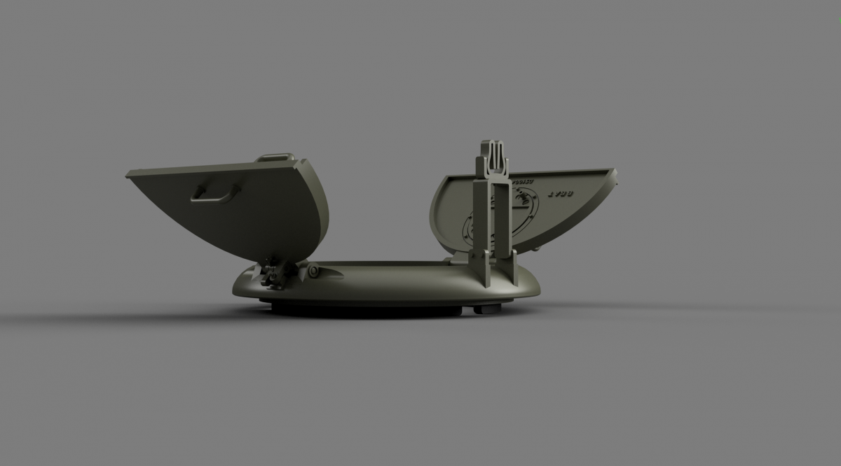 Panzer Art RE35-761 Coupole de commandant de Sherman 75 (modèle britannique) 1/35 – image 3