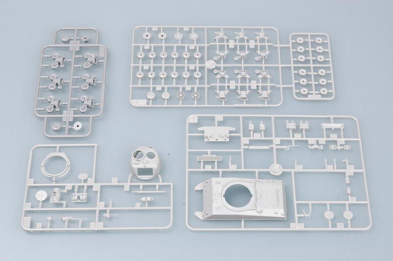 Trumpeter 07224 M4A3 TANK 1/72 – immagine 4