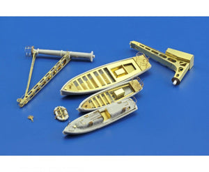 Eduard 53140 USS CV-5 Yorktown part 1 cranes &amp;amp; life boats MERIT 1/350 – Bild 3