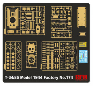 Rye Field Model 5079 T-34/85 Model 1944 Factory No.174 1/35 – Bild 3
