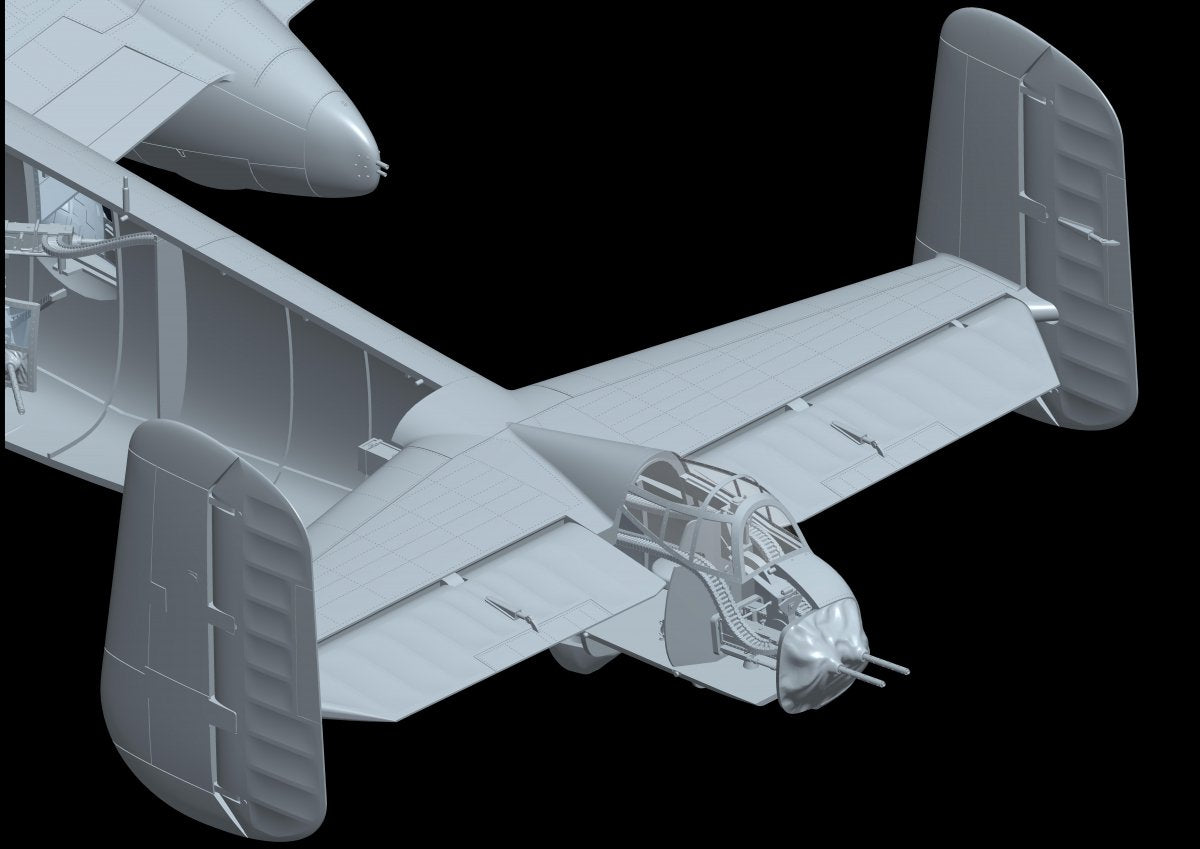 HK Models 01E036 B-25J Mitchell Strafing Babes 1/32 – zdjęcie 7