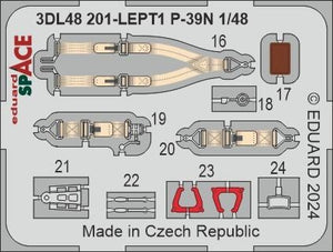 Eduard 3DL48201 P-39N SPACE ARMA HOBBY 1/48 – Bild 3