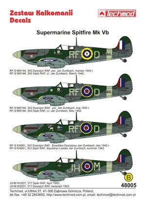 Techmod 48005 - Supermarine Spitfire Mk VB 1/48 – Bild 2