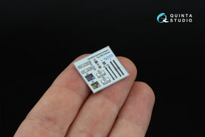 Quinta Studio QD+48553 Schwimmwagen type 166 3D-Printed &amp;amp; coloured Interior on decal paper (Tamiya) (with 3D-printed resin parts) 1/48 – immagine 4