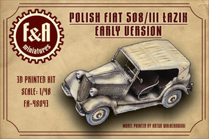 F&amp;amp;A Miniatures FA-48043 Fiat 508/III Łazik early version 1/48