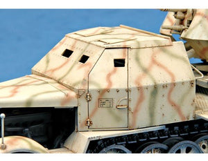 Trumpeter 01526 German Sd.Kfz.7/2 3.7cm Flak 37 auf Selbstfahrlafette Late 1/35 – immagine 3