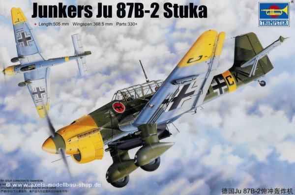 Trumpeter 03214 Junkers Ju-87B-2 Stuka 1/32