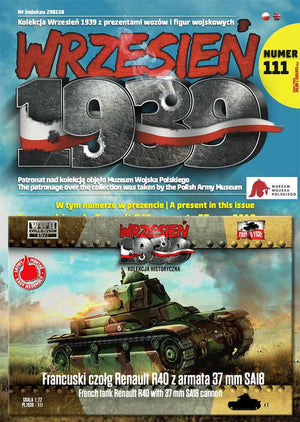 First to Fight PL111 French Renault R40 Tank with 37mm SA18 Gun 1/72 – image 2
