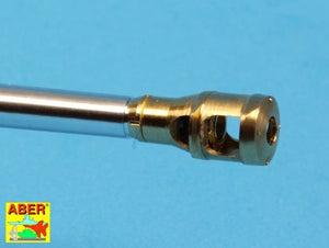 Aber 35L-137 U.S 76 mm M1A2 barrel with muzzle brake for Sherman M4 &amp;amp; M-18 Hellcat 1/35 – zdjęcie 3