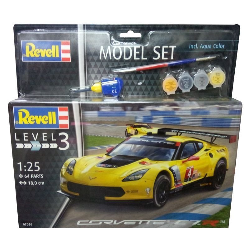 Revell 67036 Model Set Corvette C7.R 1/24 – imagen 2