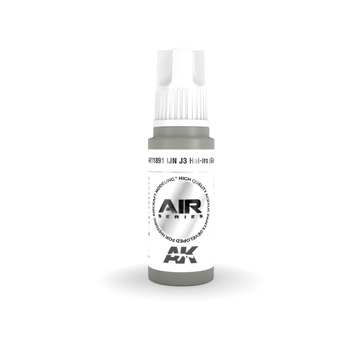 AK Interactive AK11891 IJN J3 HAI-IRO (GREY) – AIR 17ml – immagine 2
