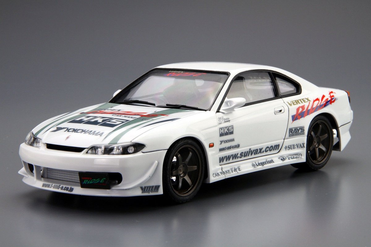 Aoshima 05214 NISSAN SILVIA 99 VERTEX S15 1/24 – Bild 2