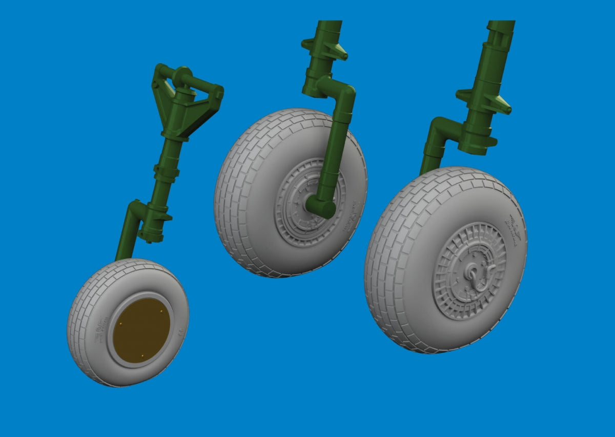 Eduard 6481105 B-26G wheels ICM 1/48 – immagine 2